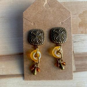 Vintage 80s post earrings